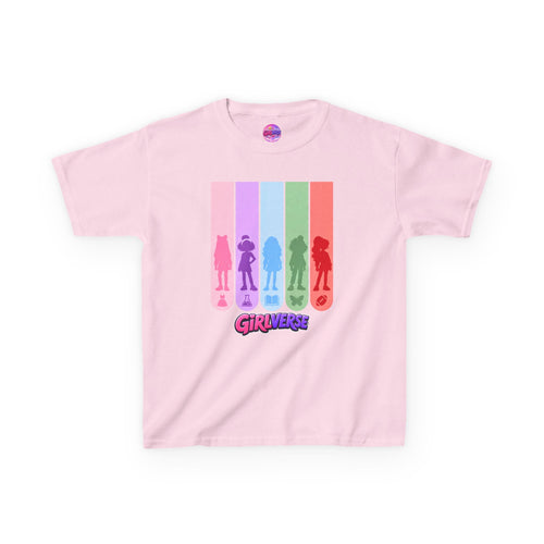 GiRLVERSE Rainbow Kids T‑Shirt