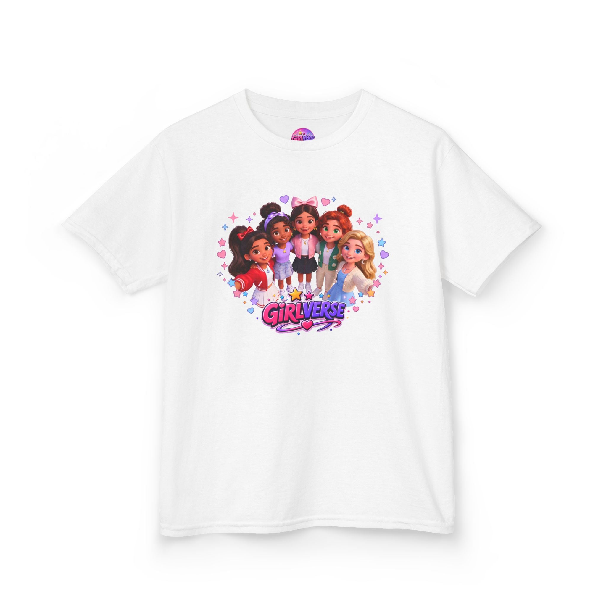 GiRLVERSE Friends Kids T-Shirt | Friends Graphic Tee